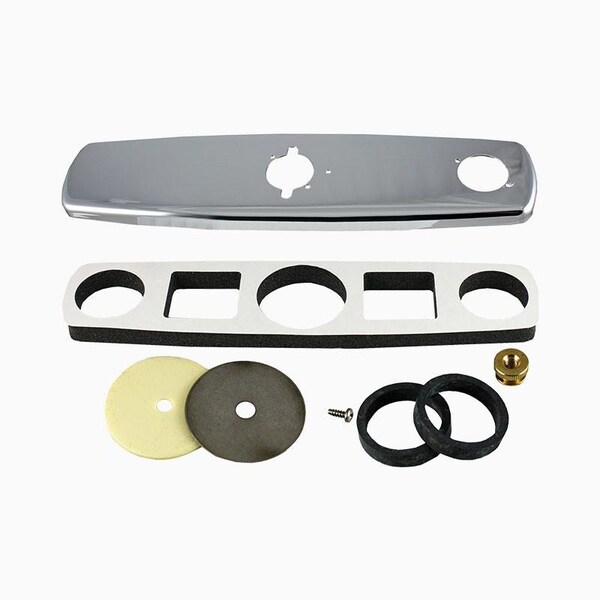 Sloan MIX106A TRIM PLATE KIT 8 C'SET 2 HOLE WD 3326017 - main